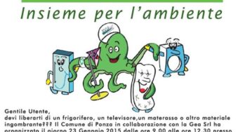 Ponza, venerdì 23 Gennaio la 2° giornata ecologica