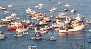 Gaeta, la processione in mare della Madonna di Porto Salvo nel film di Pieraccioni
