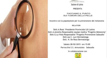 “Facciamo il punto sui tumori della pelle”, l’iniziativa della LILT in collaborazione con Cittadini al Lavoro
