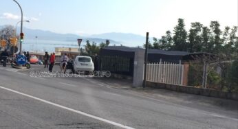 Gaeta, violento impatto sulla Flacca. Coinvolto ciclista