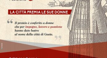 Premio Cajeta I edizione: la città premia le sue Donne