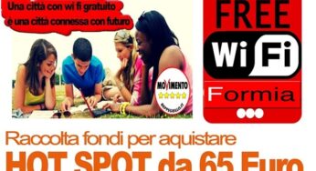 M5S: “Il wi-fi gratuito a Formia? Lo installiamo noi”