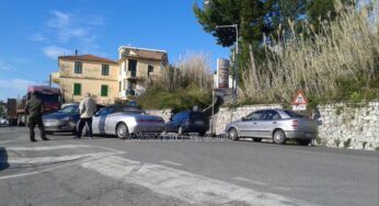 Gaeta, tamponamento sulla Flacca. Traffico rallentato 