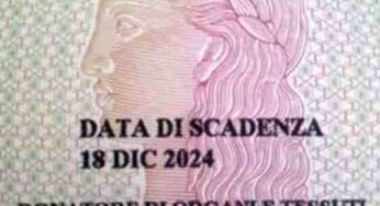 Donatori di organi sulla carta d’identità, Formia aderisce a “Una scelta in Comune”