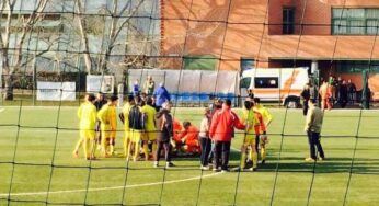 Tragedia sportiva: ragazzo del ’99 si accascia al suolo e perde la vita