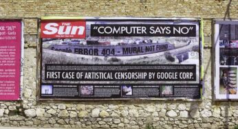 Gaeta su “The Sun”: l’enorme murale finisce in prima pagina