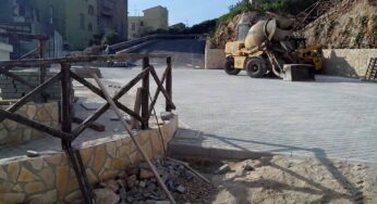 Gaeta, in via di ultimazione il parcheggio di San Carlo