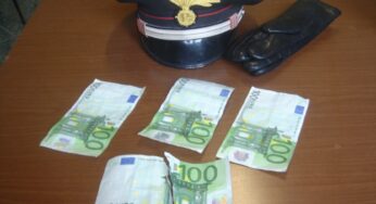 Venditore ambulante campano consegnava banconote false ai suoi clienti: arrestato
