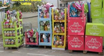 Sorprese pericolose nelle uova di Pasqua. Oltre 1000 pezzi sequestrati
