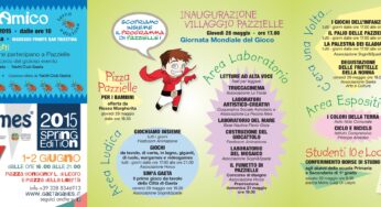 #Gaeta, Pazzielle: Taglio del nastro per la Festa del gioco e delle famiglie terza edizione