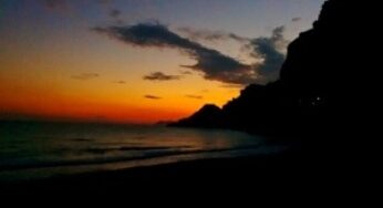 Gaeta spiaggia S.Agostino, l’alba e il tramonto in timelapse. Guarda il video
