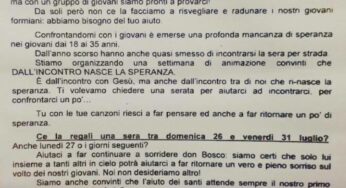 #Formia, Don Mariano scrive a #Ligabue: “Un concerto per i 200 anni di Don Bosco”