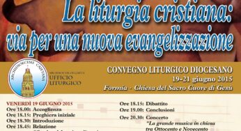 #Formia: “La Liturgia cristiana: via per una nuova evangelizzazione” presso la Parrocchia del Sacro Cuore di Gesù