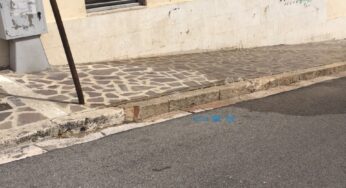#Gaeta, copiosa perdita d’acqua in via Diaz