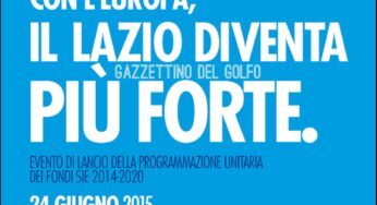 #RegioneLazio, in arrivo fondi europei per progetti strategici: ecco quali sono