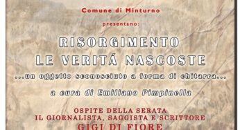 #Minturno, appuntamento da non perdere con “Risorgimento, le verità nascoste” 