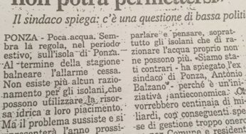 #Ponza, Vigorelli: ” La memoria corta degli ex sindaci”