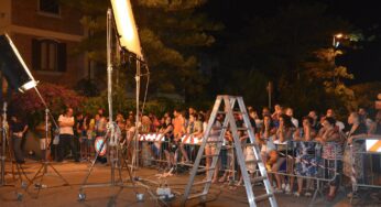 Gaeta, Pieraccioni “gira” sul Corso. Guarda le foto della serata