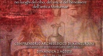 #Minturno: itinerario archeologico inedito nei luoghi del vino, del cibo e del benessere nell’antica città