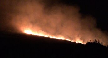 #Incendi, #Campese in fiamme