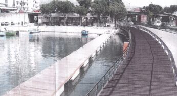 #Formia – Darsena la Quercia, al via i lavori per la realizzazione di una passerella pedonale e di un collettore fognario. Cantiere stanotte, le disposizioni per la viabilità