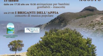 #Formia – Concerti, tradizione, natura: venerdì e sabato torna la “Festa della montagna”