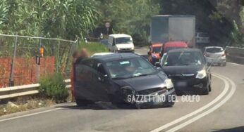 #Gaeta, impatto sulla via #Flacca: rallentamenti