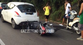 Gaeta, incidente sulla Flacca altezza Ariana. Traffico rallentato