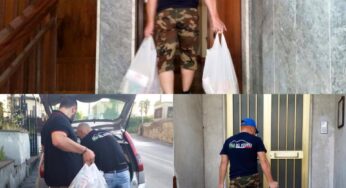 Ferragosto di solidarietà. #Sovranità e #CasaPound consegnano generi alimentari alle famiglie in crisi