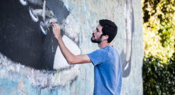 #Formia l’arte di Apolo Torres sul ponte di Vindicio. ***Fotogallery***