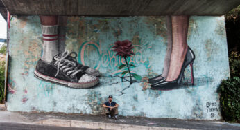 “Memorie urbane”, un grande murale a Vindicio. Manzo: “Arte e creatività per il recupero del paesaggio”