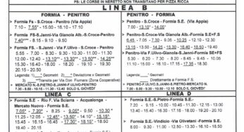 #Formia, ecco l’orario invernale delle corse Atp