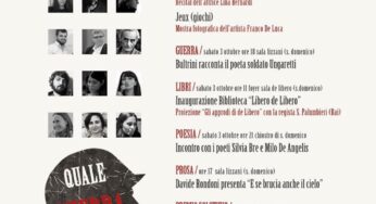 #Fondi, Festival “verso Libero” in scena BINARIO 2: sotto la panca la capra crepa