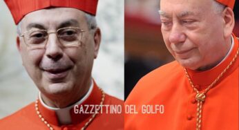 A #Gaeta i #Cardinali Mamberti e Coccopalmerio nella Basilica Cattedrale