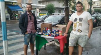 Raccolta alimentare di Sovranità a Scauri