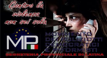 Violenza sulle donne: Elvio Vulcano, del Movimento dei Poliziotti Democratici e Riformisti, elogia il lavoro degli uomini della Volante della Questura di #Latina