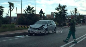 #Gaeta, scontro nei pressi del Porto. Tre auto coinvolte **FOTO**