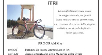 Le parrocchie di #Itri organizzano per domenica 11 ottobre 2015 la Giornata della #Bicicletta
