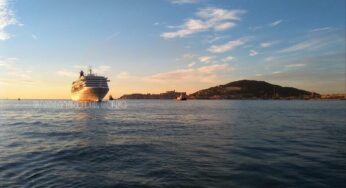 #Gaeta: è arrivata in porto la Nave da Crociera Artania