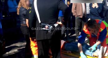 #Gaeta, carambola sul lungomare: investita una ragazza