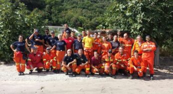 Anche la #ProtezioneCivile di #Minturno parte per #Benevento in soccorso della popolazione