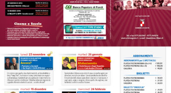 #Teatro Ariston di #Gaeta, si alza il sipario alla stagione teatrale 2015/16
