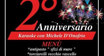 Grande successo per il ristorante Sfizi di Mare. Venerdì 30 l’anniversario con menù speciale