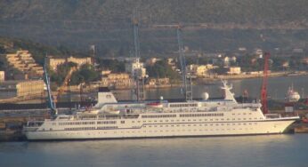 Gaeta: è arrivata in porto la Nave da Crociera Berlin