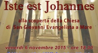 #Gaeta: Iste est Johannes, alla scoperta della #Chiesa di San Giovanni a Mare