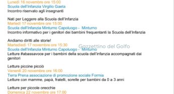 Al via la settimana nazionale “Nati per Leggere”