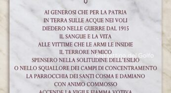 #Gaeta ripristino della Lampada Votiva nella Parrocchia dei SS. Cosma e Damiano