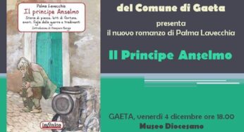 #Gaeta, arriva “Il Principe Anselmo”: il nuovo romanzo di Palma Lavecchia