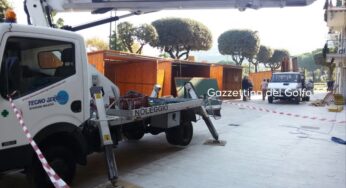 #Gaeta, si monta il Mercatino di #Natale: Piazza Buonomo rivive