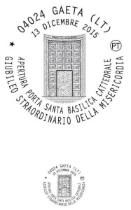 Annullo Porta Santa Gaeta 2015